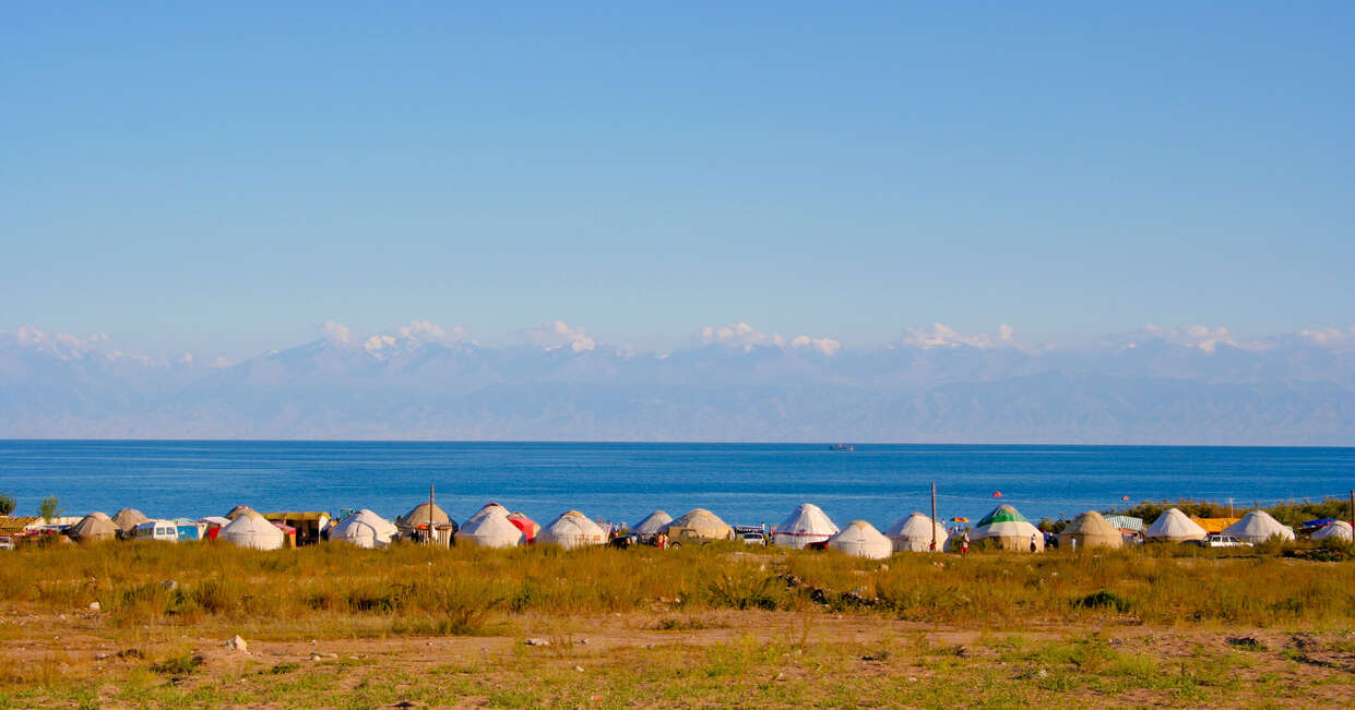 Issyk-Kul in Kyrgyzstan